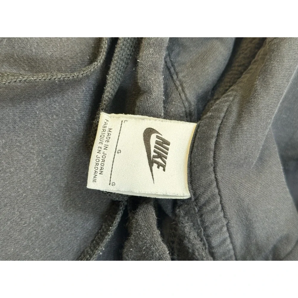 Nike Mens Sportswear Club Fleece Hoodie Black BV2654-010 Size Large - Picture 4 of 5